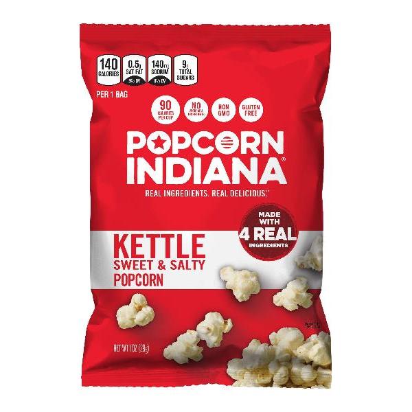 Snack Popcorn Kettle Single Serve 1 Ounce Size - 48 Per Case.