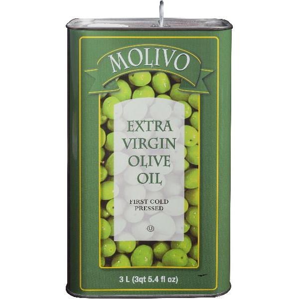 Molivo Extra Virgin Olive Oil 101.4 Fluid Ounce - 4 Per Case.