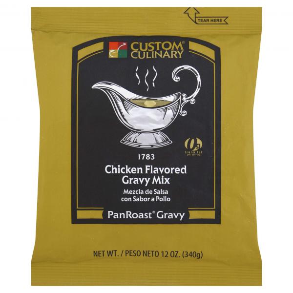 Mix Gravy Chicken Flavored Shelf Stable 12 Ounce Size - 8 Per Case.