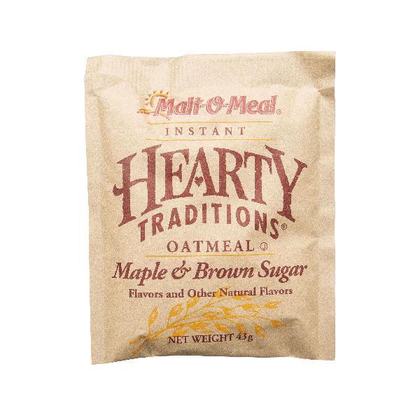 Hearty Trad Ins Oat Mpl Brw Sg 1.51 Ounce Size - 200 Per Case.
