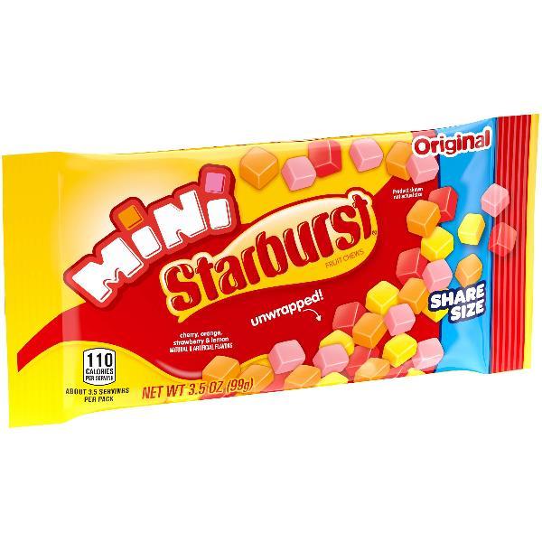 Starburst Original Mini Pouch 3.5 Ounce Size - 90 Per Case.