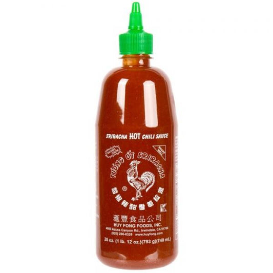 Sauce Sriracha Chili 28 Ounce Size - 12 Per Case.