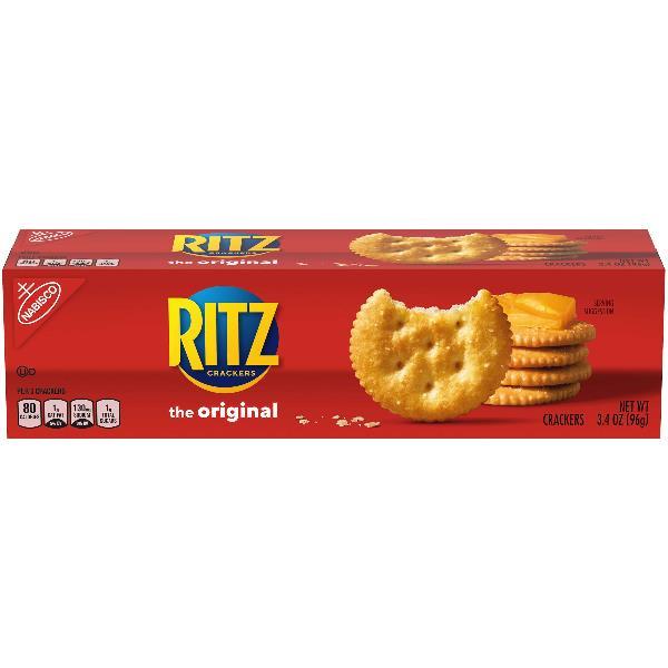 Ritz Crkrs Salted Conv 3.4 Ounce Size - 12 Per Case.