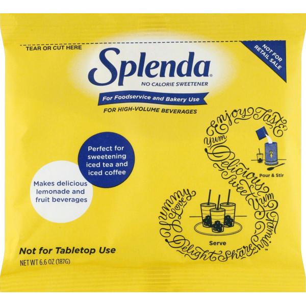 Splenda Pouch Fs 6.6 Ounce Size - 12 Per Case.