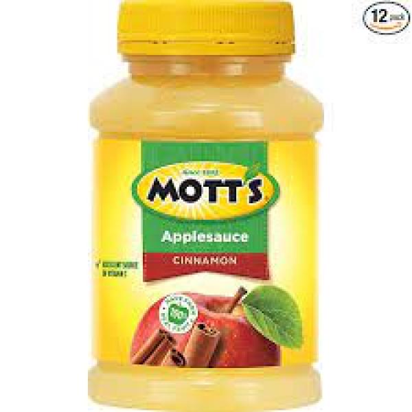 Mott's® As Cinnamon Jar Pet 24 Ounce Size - 12 Per Case.