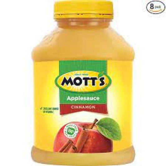 Mott's® As Cinnamon Jar Pet 48 Ounce Size - 8 Per Case.