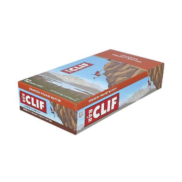 Clif Bar Protein Energy Bars Crunchy Peanut Butter 2.4 Ounce Size - 192 Per Case.