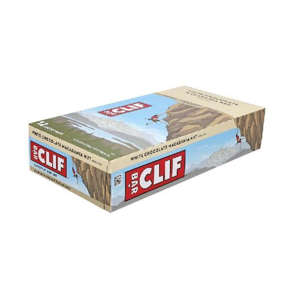 Clif Bar White Chocolate Macadamia Nut Flavorprotein Energy Bars 2.4 Ounce Size - 192 Per Case.