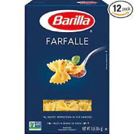 Farfalle Barilla USA 16 Ounce Size - 12 Per Case.