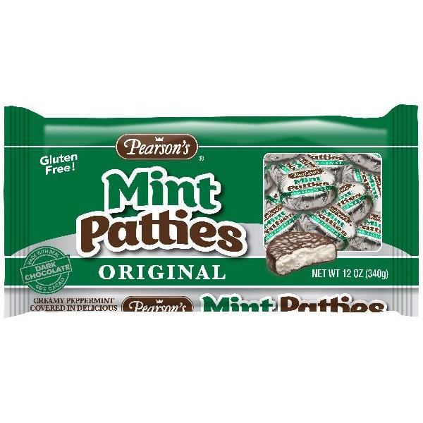 Pearson's Bagged Mint PattieCase 12 Ounce Size - 12 Per Case.