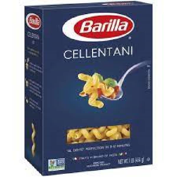 Cellentani Barilla USA 16 Ounce Size - 12 Per Case.