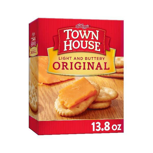 Kellogg's Keebler Original Town House Crackers, 13.8 Ounces - 12 Per Case.