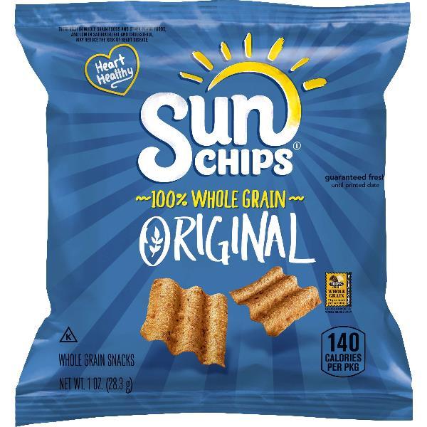 Sunchip Original 1 Ounce Size - 104 Per Case.