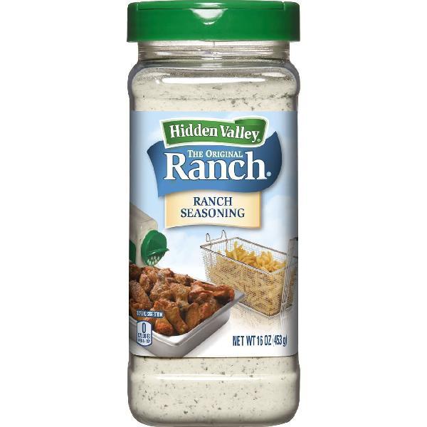 Original Ranch With Milk Dry Canister 16 Ounce Size - 6 Per Case.