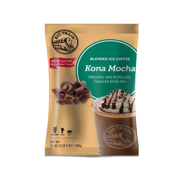 Big Train Kona Mocha Pound 3.5 Pound Each - 5 Per Case.