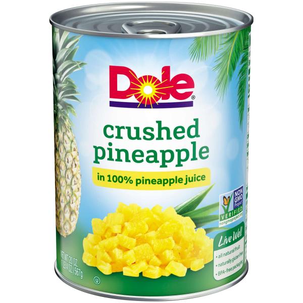 Pineapple Crushed In Juice 20 Ounce Size - 12 Per Case.