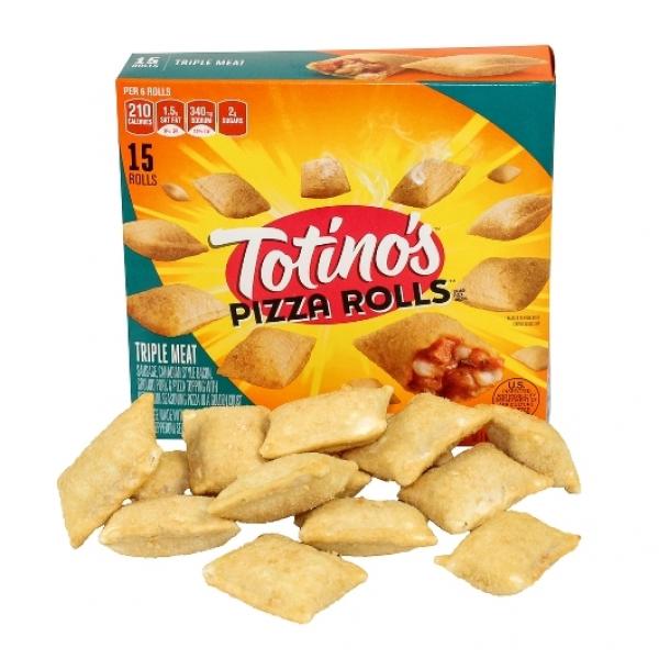 Totino's™ Frozen Hot Snacks Pizza Rolls™ Triple Meat 7.5 Ounce Size - 12 Per Case.