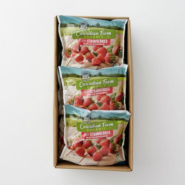 Cascadian Farm™ Organic Frozen Fruit Strawberries 10 Ounce Size - 12 Per Case.