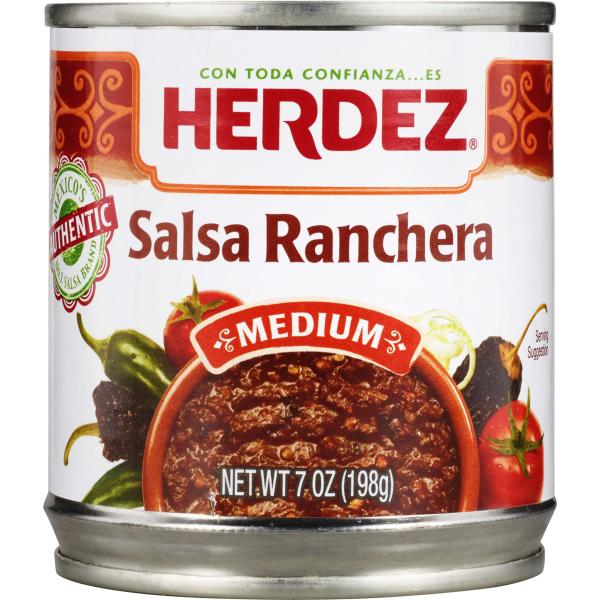 Herdez Ranchera 7 Ounce Size - 12 Per Case.