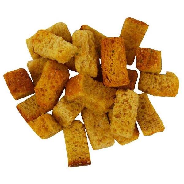 Fresh Gourmet Whole Grain Country Cut Cheese& Garlic Crouton 2.5 Pound Each - 4 Per Case.