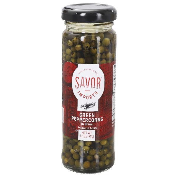 Green Peppercorn 3.5 Ounce Size - 12 Per Case.