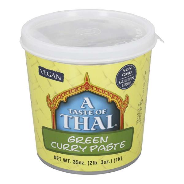 Green Curry Paste 35 Ounce Size - 3 Per Case.