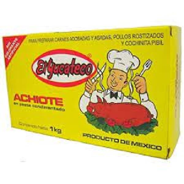 El Yucateco Achioteannatto Paste 10 Pound Each - 1 Per Case.