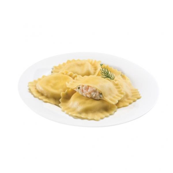 Seviroli Foods Pasta Shrimp & Garlic Hex Ravioli 2.5 Pound Each - 2 Per Case.