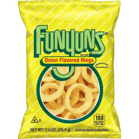 Lss Funyuns 1.25 Ounce Size - 64 Per Case.