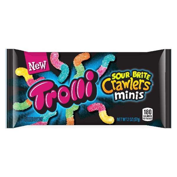 Trolli Sour Brite Crawlers 2 Ounce Size - 144 Per Case.