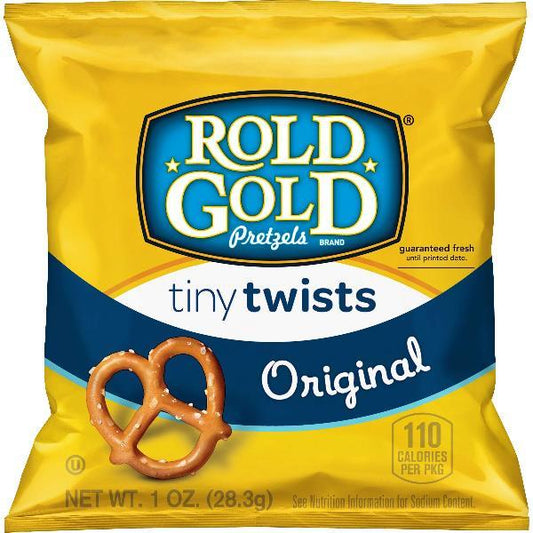 Rold Gold Classic Tiny Twist 1 Ounce Size - 88 Per Case.