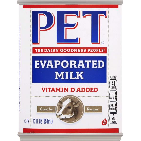 Evaporated Milk 12 Fluid Ounce - 24 Per Case.