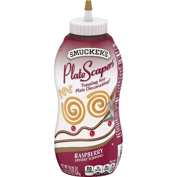 Smucker Raspberry Platescapers 19.25 Ounce Size - 12 Per Case.