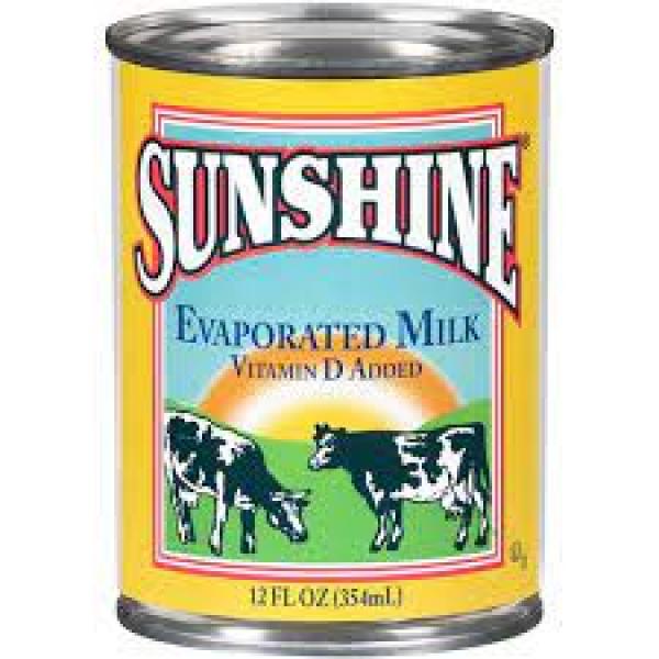 Evaporated Milk 12 Fluid Ounce - 24 Per Case.