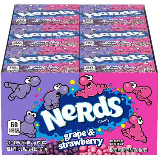 Nerds Grape Strawberry Us 1.65 Ounce Size - 288 Per Case.