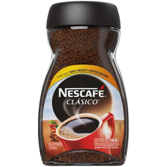 Nescafe Clasico 7 Ounce Size - 6 Per Case.