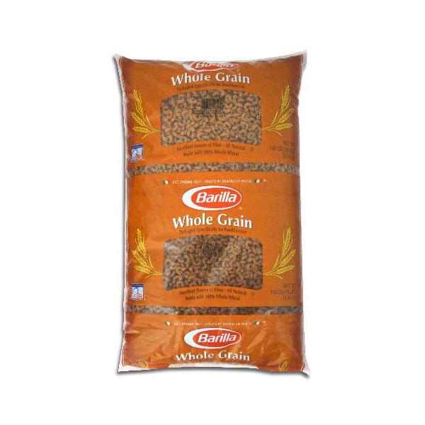 Elbows Whole Grain Barilla Packusa 160 Ounce Size - 2 Per Case.