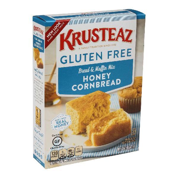 Krusteaz Gluten Free Cornbread Mix 15 Ounce Size - 8 Per Case.