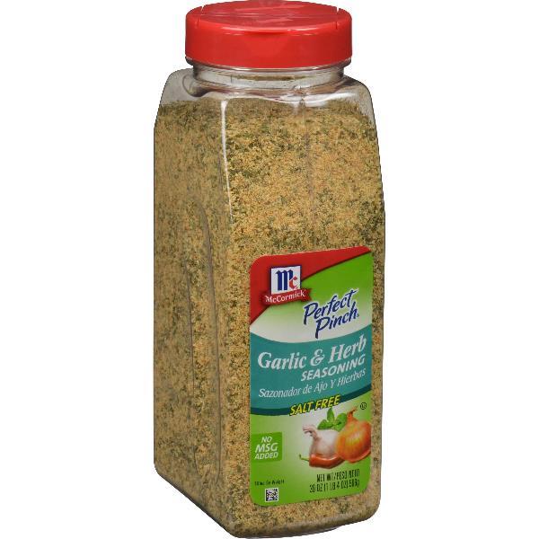 Mccormick Sf Garlic & Herb 20 Ounce Size - 6 Per Case.