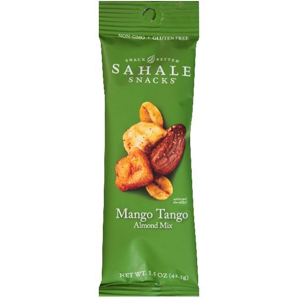 Sahale Mango Tango Almond Caddy Pack 1.5 Ounce Size - 108 Per Case.