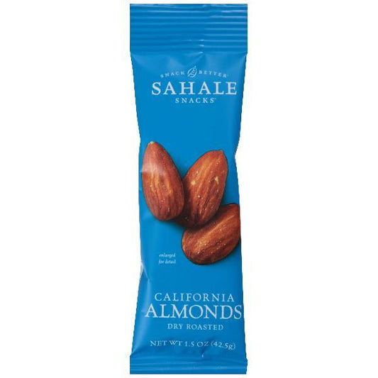 Sahale California Almond Caddy Pack 1.5 Ounce Size - 108 Per Case.