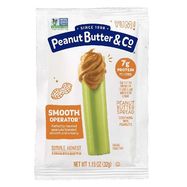 Smooth Operator Squeeze (case Of) All Natural Peanut Butter Vegan Non 1.15 Ounce Size - 200 Per Case.