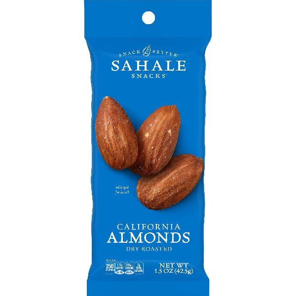 Sahale California Almond 1.5 Ounce Size - 18 Per Case.