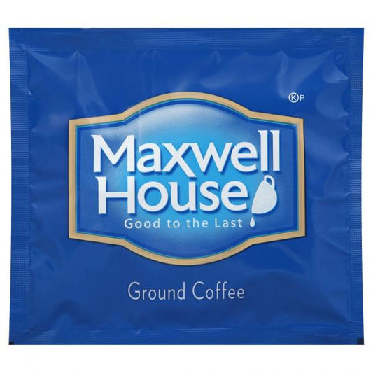 Maxwell House Ground Coffee Filter Packs 100 Case Pack