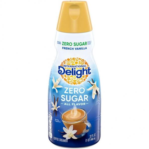 International Delight Sugar Free French Vanilla 32 Fluid Ounce - 6 Per Case.