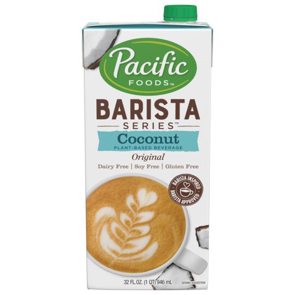 Pacific Foods Barista Series Coconut Original Pack 32 Fluid Ounce - 12 Per Case.