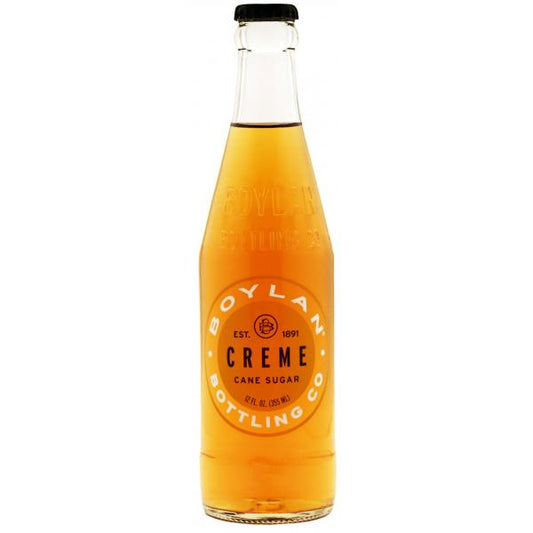 Boylan Bottling Creme Loose 12 Fluid Ounce - 24 Per Case.