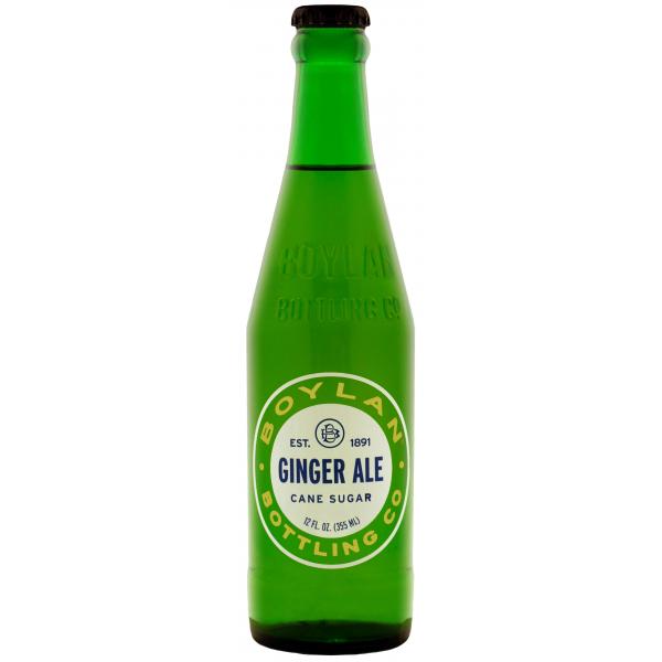 Boylan Bottling Ginger Ale Loose 12 Fluid Ounce - 24 Per Case.