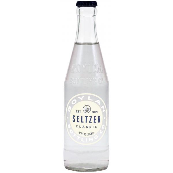 Boylan Bottling Classic Seltzer 12 Fluid Ounce - 24 Per Case.