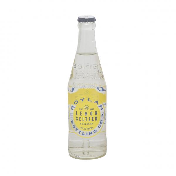 Boylan Bottling Lemon Seltzer 12 Fluid Ounce - 24 Per Case.